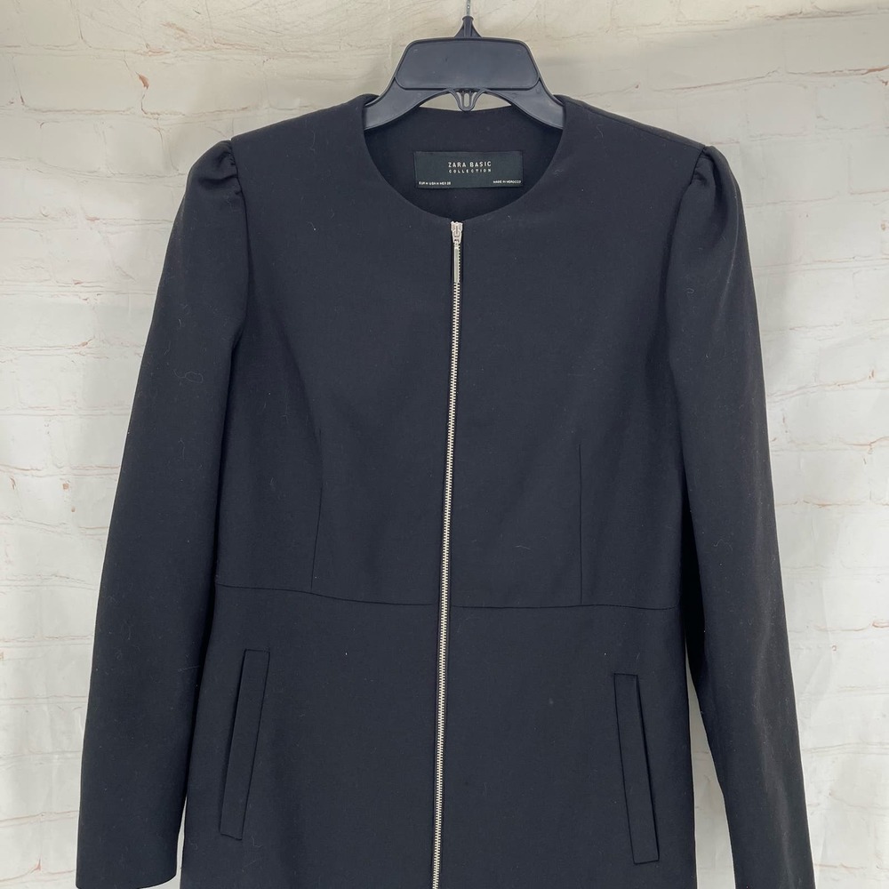 Zara Black Jacket with Gold Accents - Picture 5 of 11